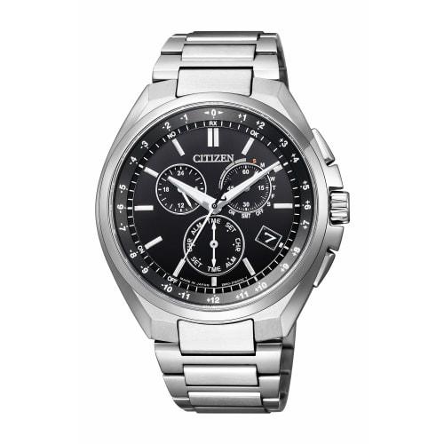 Citizen Attesa Eco-Drive Radio-Controlled Watch with World Time Direct Flight Chronograph, CB5040-80E, Men s, Silver
Citizen Attesa Eco-Drive Radio-Controlled Watch with World Time Direct Flight Chronograph, CB5040-80E, Men s, Silver