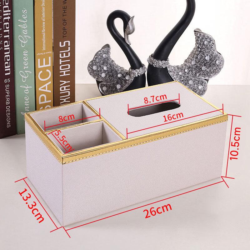 Jingyu tAcplum Leather Tissue Box with Golden Trim (3-Pack)
Jingyu tAcplum Leather Tissue Box with Golden Trim (3-Pack)