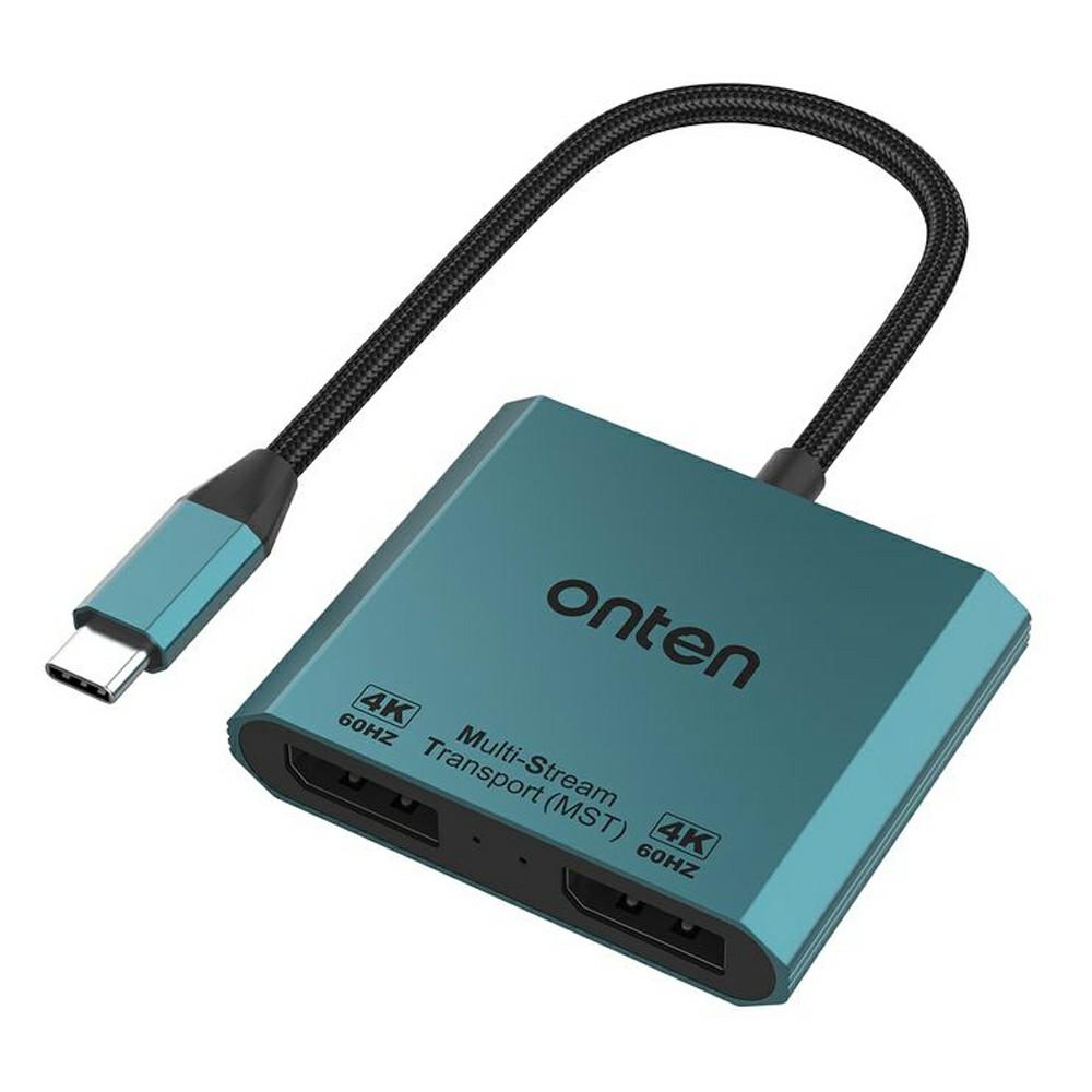 ONTEN OTN-UC915 USB-C to Dual DP 4K 60Hz Converter Multi-Screen Display Adapter A
ONTEN OTN-UC915 USB-C to Dual DP 4K 60Hz Converter Multi-Screen Display Adapter A