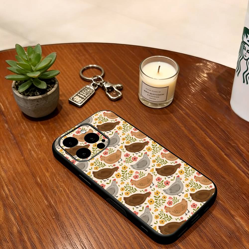 Cute Chick Pattern Phone Case For iPhone 17, 16,15,14,13,12,11 Plus,Pro Max, Others Soft Silicone Black Cover iPhone14Pro
Cute Chick Pattern Phone Case For iPhone 17, 16,15,14,13,12,11 Plus,Pro Max, Others Soft Silicone Black Cover iPhone14Pro