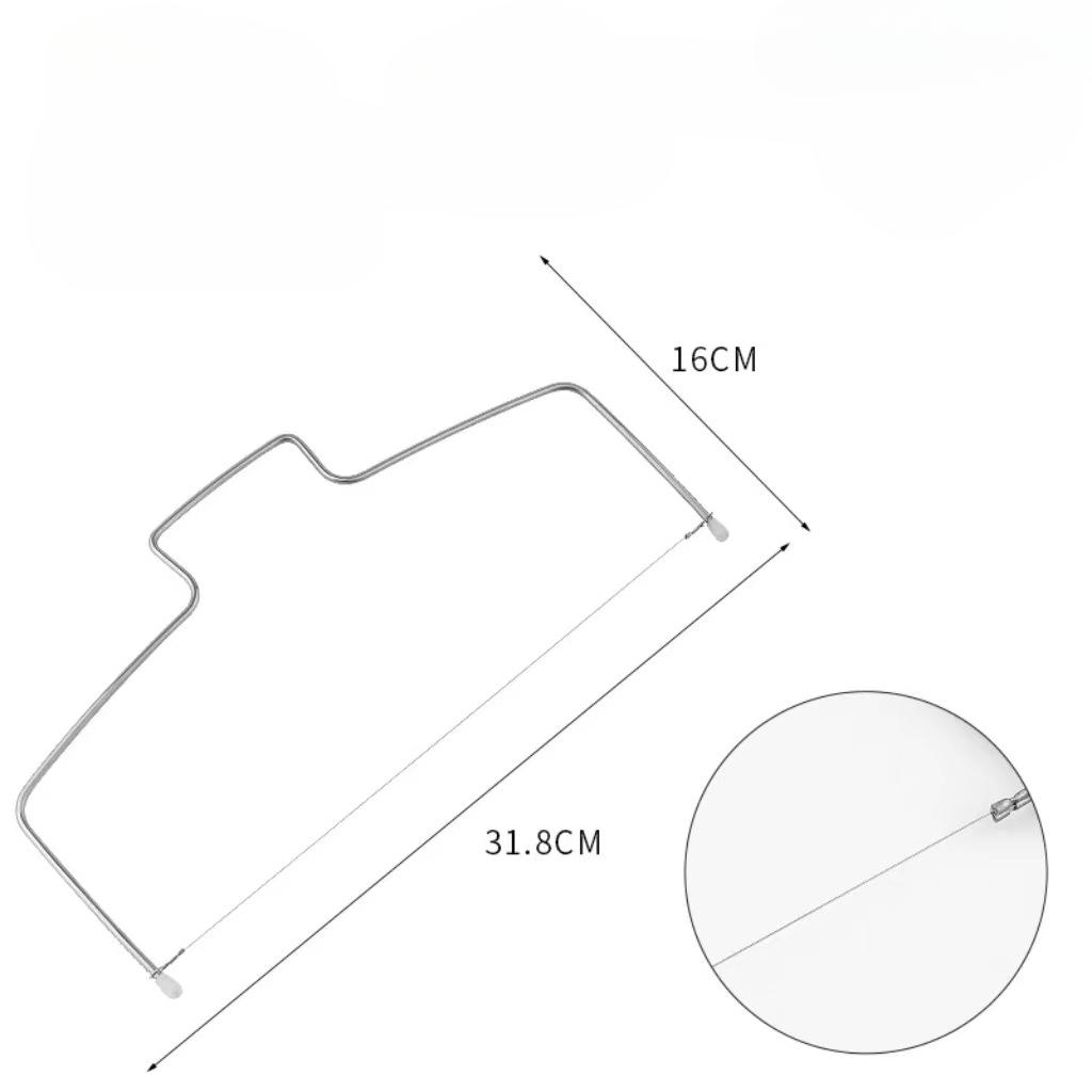 1 шт. Регулируемый DIY 2-проволочный нож для нарезки хлеба, прочный выравниватель, инструменты для выпечки тортов из нержавеющей стали, кухонный гаджет Single line серебряный
1 шт. Регулируемый DIY 2-проволочный нож для нарезки хлеба, прочный выравниватель, инструменты для выпечки тортов из нержавеющей стали, кухонный гаджет Single line серебряный