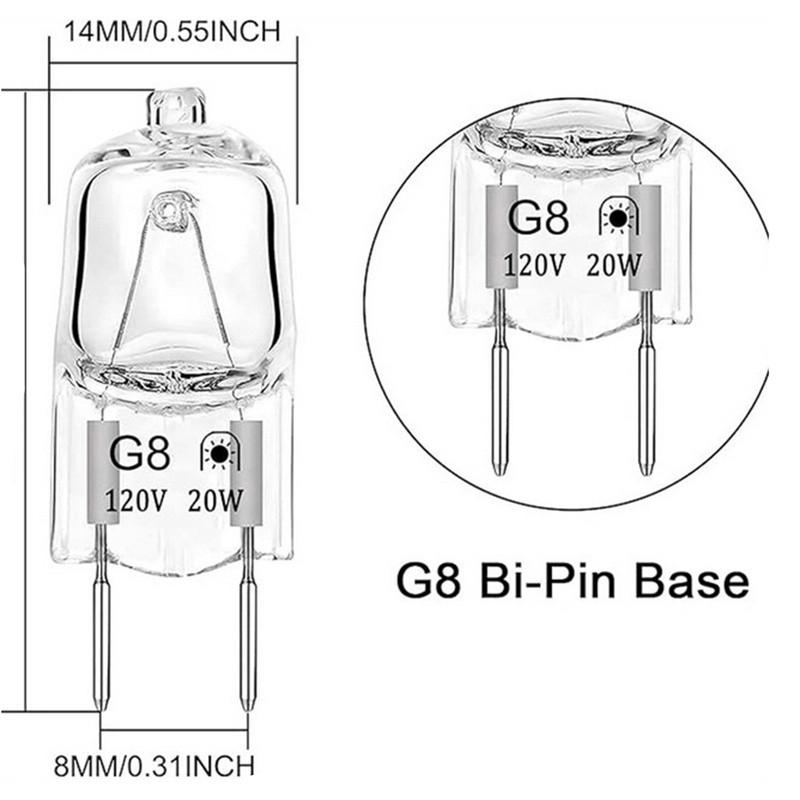 10PCS G8 20W 35W 50W LED Inserted Beads Crystal Lamp Eco Halogen Light Bulbs Energy Efficient Replacement for Halogen Bulb 10PCS
10PCS G8 20W 35W 50W LED Inserted Beads Crystal Lamp Eco Halogen Light Bulbs Energy Efficient Replacement for Halogen Bulb 10PCS