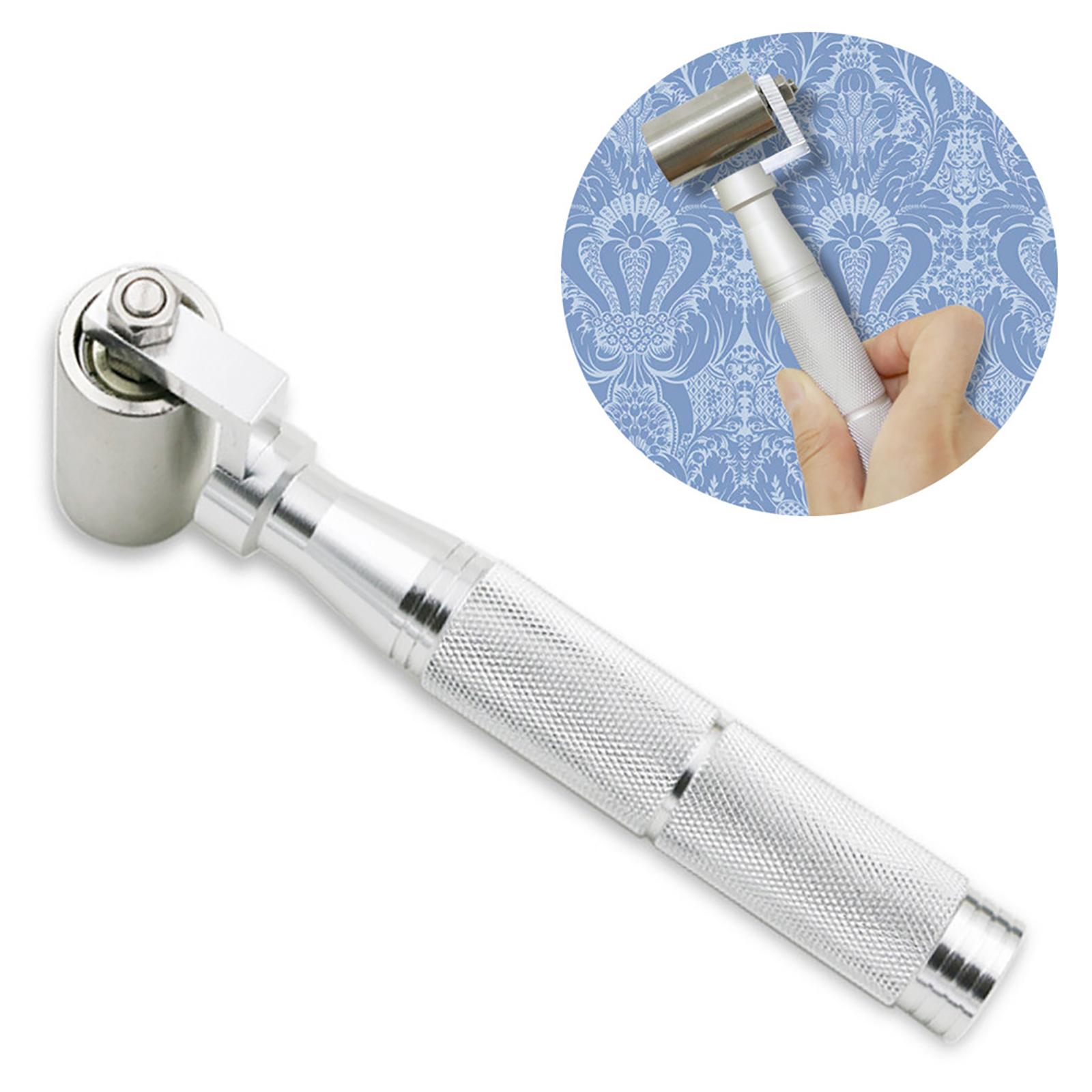 40mm Metal Hand Stainless Steel Wallpaper Seam Roller Home Decoration Seamed DIY Tool One Size
40mm Metal Hand Stainless Steel Wallpaper Seam Roller Home Decoration Seamed DIY Tool One Size