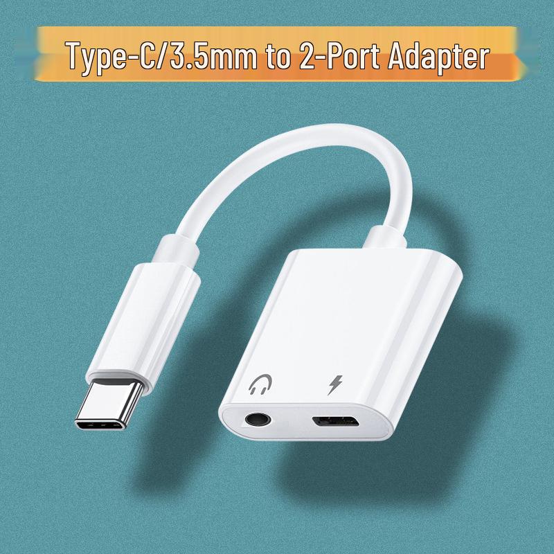 3.5mm Audio and Charging Adapter for iPhone 15/16 - Type-C/USB-C Compatible
3.5mm Audio and Charging Adapter for iPhone 15/16 - Type-C/USB-C Compatible