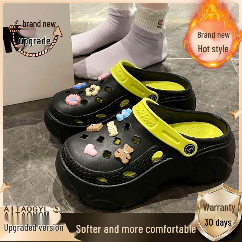 Женские сандалии и шлепанцы с закрытым носком и толстой подошвой, нескользящие, стиль лета 2024 года. Size 36-37 (Inner Length ~22.5cm)
Женские сандалии и шлепанцы с закрытым носком и толстой подошвой, нескользящие, стиль лета 2024 года. Size 36-37 (Inner Length ~22.5cm)