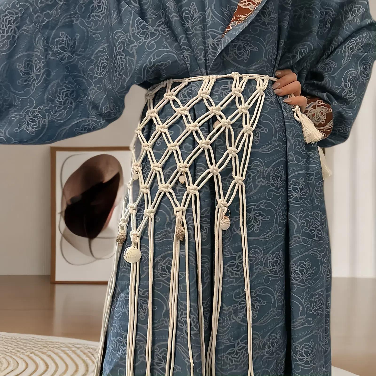 Weave e Scarf Waist Wrap Women s Ethnic Ancient Sle Faionable Belted Skirt Accory Fre Original Design TOP-2
Weave e Scarf Waist Wrap Women s Ethnic Ancient Sle Faionable Belted Skirt Accory Fre Original Design TOP-2