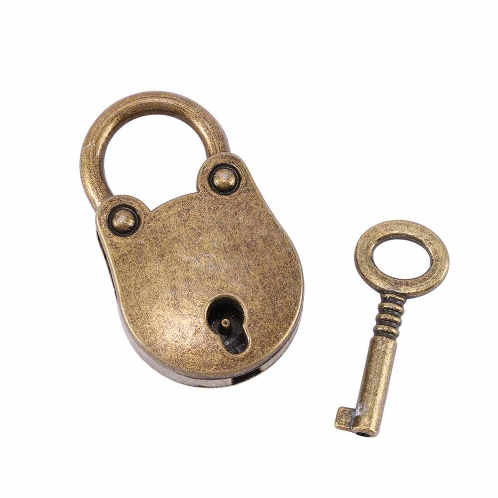 Bronze Archaize Mini Lock with Key Padlocks Old Vintage мідний
Bronze Archaize Mini Lock with Key Padlocks Old Vintage мідний