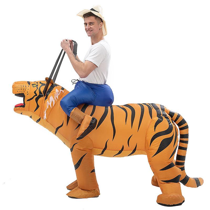 Halloween Ride Tiger Inflatable Costume Products Inflatable Toys Dress Up Costume Props
Halloween Ride Tiger Inflatable Costume Products Inflatable Toys Dress Up Costume Props