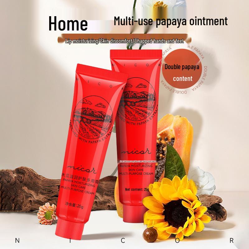 Nicor Nocoya Papaya Skincare Set: Moisturizing Lipstick & Lip Mask/Balm for Smoother, Lighter Lip Lines - 2-Piece Set 25g each, 2 pieces
Nicor Nocoya Papaya Skincare Set: Moisturizing Lipstick & Lip Mask/Balm for Smoother, Lighter Lip Lines - 2-Piece Set 25g each, 2 pieces
