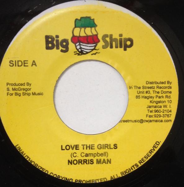 7inch Record NORRISMAN / POWERMAN - Love The Girls / Sen Pon Dem NONE Big Ship Jamaica Reggae, Ska & Dub Used
7inch Record NORRISMAN / POWERMAN - Love The Girls / Sen Pon Dem NONE Big Ship Jamaica Reggae, Ska & Dub Used