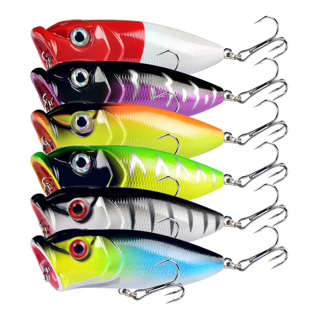 Reinforced Hook Lure Bait6No.popperBait6.5cm12g6pcsNew model of hard bait imitation bait 6.5cm 12g
Reinforced Hook Lure Bait6No.popperBait6.5cm12g6pcsNew model of hard bait imitation bait 6.5cm 12g