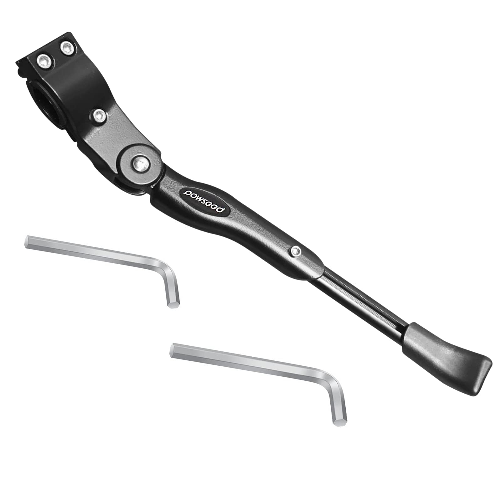 Powseed Bicycle Universal Side Stand Adjustable to 39cm Aluminum Alloy Kickstand Cross Bike Road Bike Mountain Bike MTB Mamachari Stand Compatible
Powseed Bicycle Universal Side Stand Adjustable to 39cm Aluminum Alloy Kickstand Cross Bike Road Bike Mountain Bike MTB Mamachari Stand Compatible