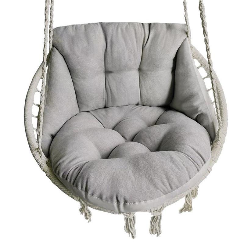 Single Swing Sofa Cushion Indoor Outdoor Crystal Velvet Hanging Chair Pad Comfortable Support For Rocking Chair Home Decor 65X70X50cm сірий колір
Single Swing Sofa Cushion Indoor Outdoor Crystal Velvet Hanging Chair Pad Comfortable Support For Rocking Chair Home Decor 65X70X50cm сірий колір