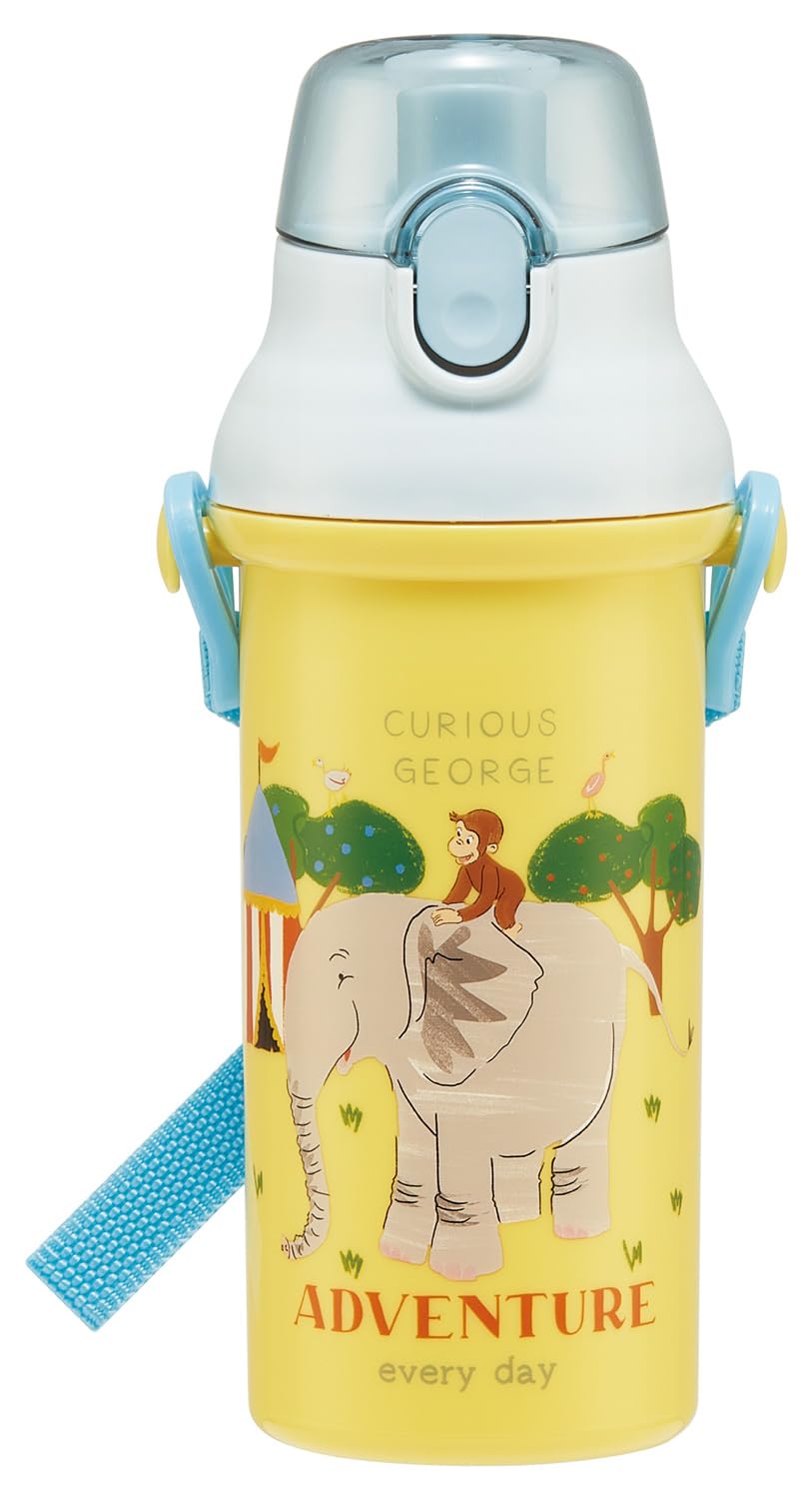 Skater Water Direct Dishwasher Made in Curious George ZOO for Boys and Children s Bottle, 480ml, Drinking, Plastic, One-Touch Operation, Safe, Japan,
Skater Water Direct Dishwasher Made in Curious George ZOO for Boys and Children s Bottle, 480ml, Drinking, Plastic, One-Touch Operation, Safe, Japan,