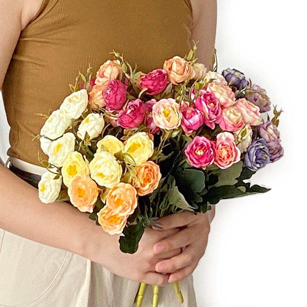 Crafts Party Home Bouquet Artificial Flowers Fake Flowers Wedding Decoration Flower Accessories
Crafts Party Home Bouquet Artificial Flowers Fake Flowers Wedding Decoration Flower Accessories