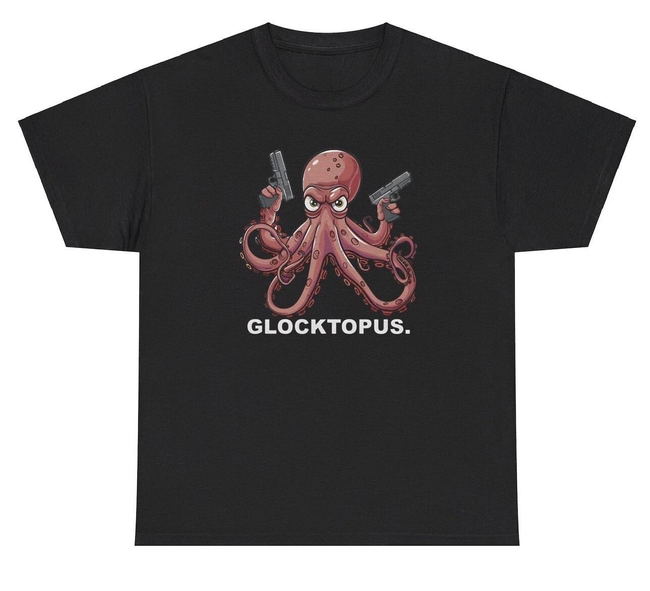 Glocktopus T Shirt Funny Octopus Glock Gun Marine Aquatic Sarcastic Graphic Tee 2XL
Glocktopus T Shirt Funny Octopus Glock Gun Marine Aquatic Sarcastic Graphic Tee 2XL