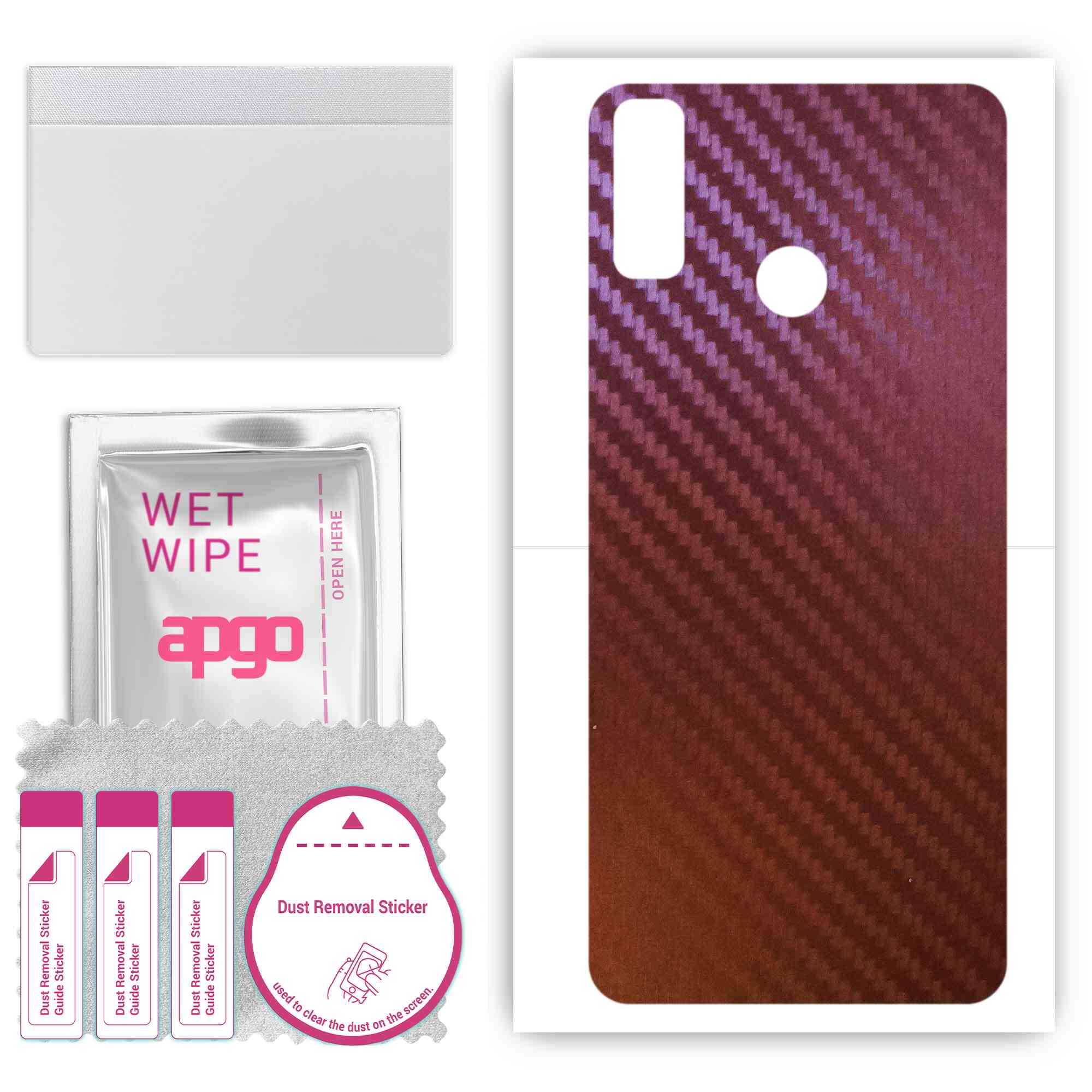 apgo skin sticker film foil vinyl for the BACK compatible with Huawei Y8s, scratch-resistant, easy to install - Carbon Chameleon CAKA5
apgo skin sticker film foil vinyl for the BACK compatible with Huawei Y8s, scratch-resistant, easy to install - Carbon Chameleon CAKA5