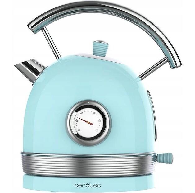Электрический чайник Cecotec Thermosense 420 Vintage Light Blue
Электрический чайник Cecotec Thermosense 420 Vintage Light Blue