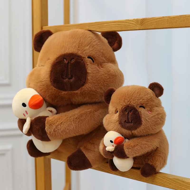 Duck-Holding Capybara Plush Doll - Soft Stuffed Toy & Birthday Gift for Girls 25cm (0.15kg)
Duck-Holding Capybara Plush Doll - Soft Stuffed Toy & Birthday Gift for Girls 25cm (0.15kg)