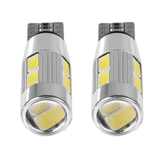 2 шт. T10 W5W 5630 10 светодиодов Canbus без ошибок, автомобильная лампа с боковой клиновидной шириной
2 шт. T10 W5W 5630 10 светодиодов Canbus без ошибок, автомобильная лампа с боковой клиновидной шириной