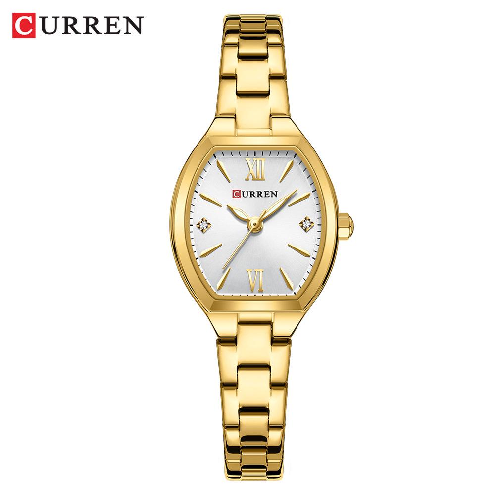 CURREN 9112 Women s Barrel Shape Waterproof Quartz Watch with Roman Numerals
CURREN 9112 Women s Barrel Shape Waterproof Quartz Watch with Roman Numerals
