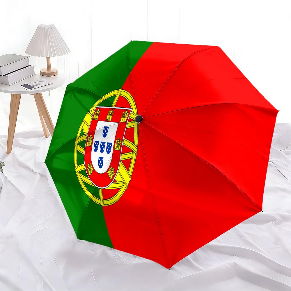 Portugal National Flag Umbrella, Windproof Foldable Umbrella, Patriotic Souvenir for Sports Events Daily Use (as the picture,Iron&8K)
Portugal National Flag Umbrella, Windproof Foldable Umbrella, Patriotic Souvenir for Sports Events Daily Use (as the picture,Iron&8K)