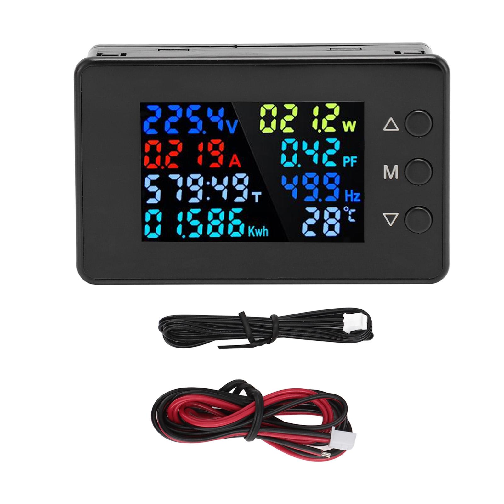 AC301L 20A Digital Voltmeter Ammeter Professional High Accuracy Wattmeter Power Meter with 485
AC301L 20A Digital Voltmeter Ammeter Professional High Accuracy Wattmeter Power Meter with 485