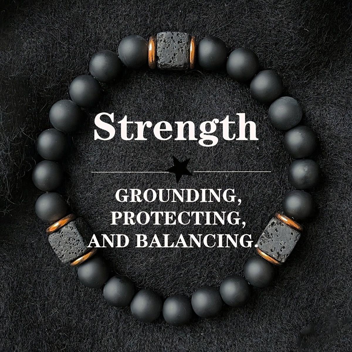 Men s Volcanic Stone Bracelet Square Black Agate Stylish Fashion Jewelry Suitable for Modern Gentleman
Men s Volcanic Stone Bracelet Square Black Agate Stylish Fashion Jewelry Suitable for Modern Gentleman