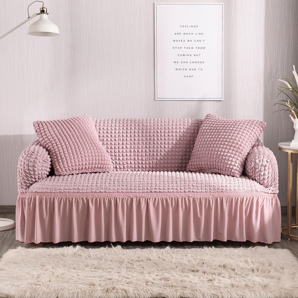 Stretch Sofa Cover Set Full Elastic Slipcovers for Couches Premium Fabric Protector Universal for All Seasons Single S 90-140CM
Stretch Sofa Cover Set Full Elastic Slipcovers for Couches Premium Fabric Protector Universal for All Seasons Single S 90-140CM