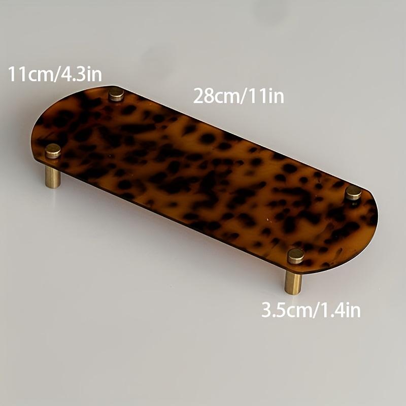 Retro Acrylic Decorative Tray Perfume Earring Ring Necklace Jewelry Ornament Tray Desktop Foyer Key Tray Hoom Decoration Gifts цветной печати леопарда
Retro Acrylic Decorative Tray Perfume Earring Ring Necklace Jewelry Ornament Tray Desktop Foyer Key Tray Hoom Decoration Gifts цветной печати леопарда