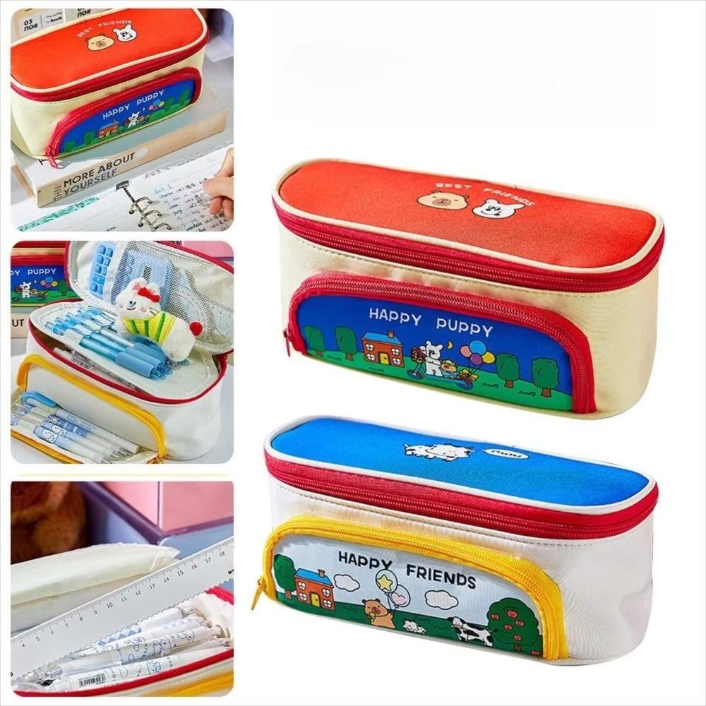 Cosmetics Storage Korean Pencil Bag Large Capacity Stationery Storage Bag Makeup Bag Gifts Style 2
Cosmetics Storage Korean Pencil Bag Large Capacity Stationery Storage Bag Makeup Bag Gifts Style 2