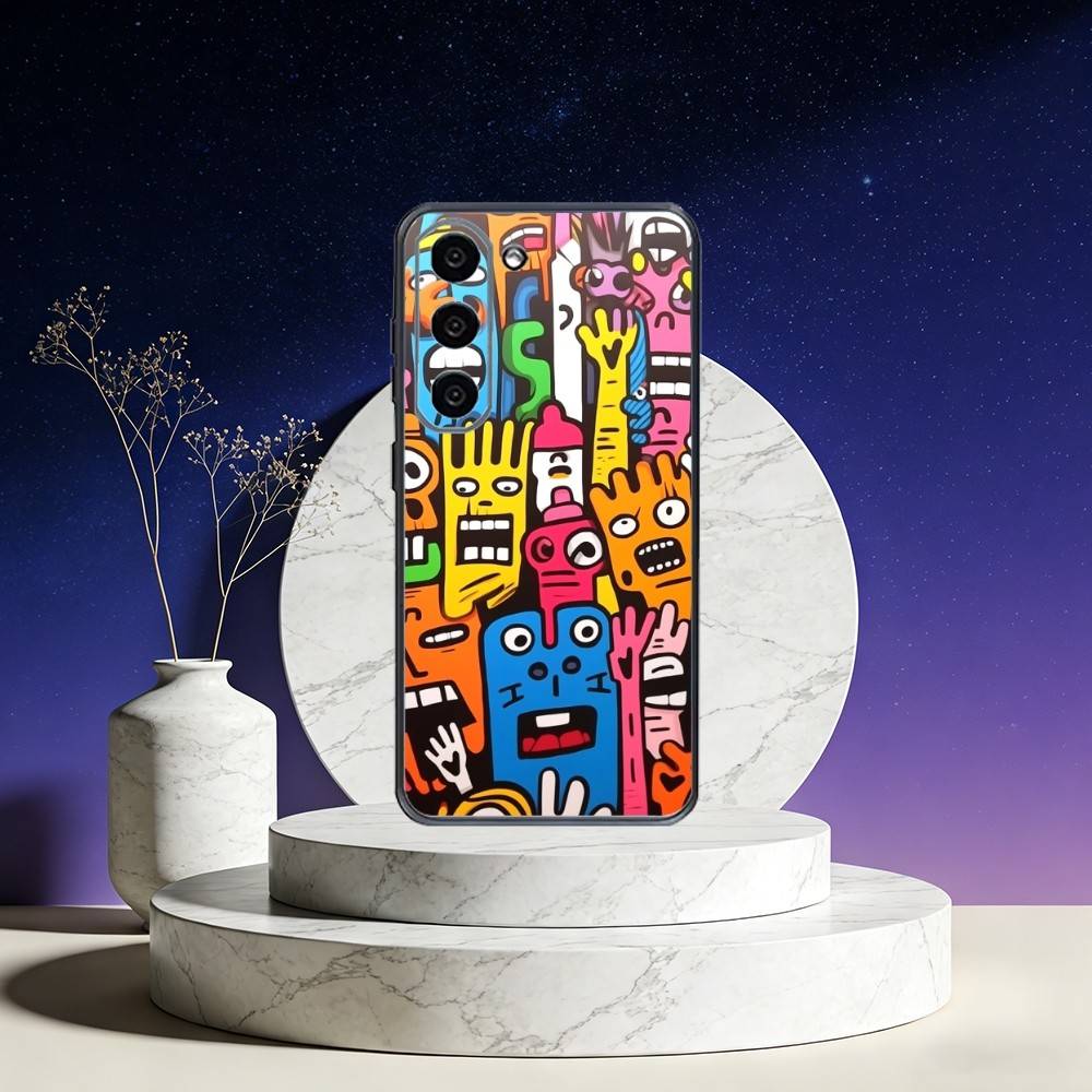 Cartoon Graffiti Phone Case For Samsung Galaxy A73,A72,A71,A70,A53,A52,A51,Others Soft Black Cover Samsung a11
Cartoon Graffiti Phone Case For Samsung Galaxy A73,A72,A71,A70,A53,A52,A51,Others Soft Black Cover Samsung a11