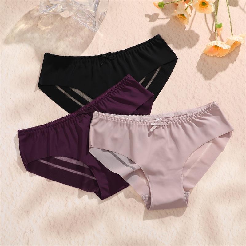 Бесшовные кружевные трусики FINETOO для женщин, дышащее нижнее белье, сексуальные трусики с принтом
Бесшовные кружевные трусики FINETOO для женщин, дышащее нижнее белье, сексуальные трусики с принтом