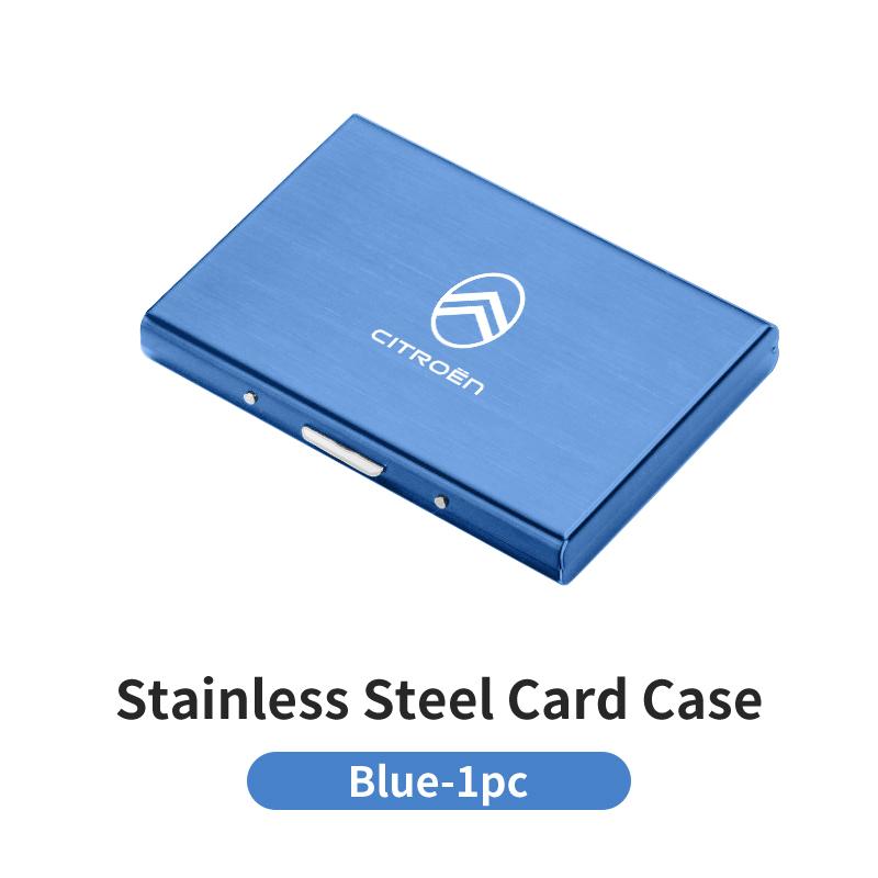 Car Logo Business Cardcase Holder Stainless Steel Multi Wallet Slim Credit ID Card Case Box Holder For Citroen C4 C3 C2 C1 C5
Car Logo Business Cardcase Holder Stainless Steel Multi Wallet Slim Credit ID Card Case Box Holder For Citroen C4 C3 C2 C1 C5