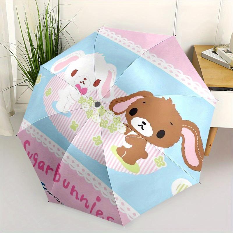 1pc Sugarbunnies Cute Bunny Friends Umbrella with Plastic Handle,Suitable for All Seasons Home Travel Outdoor UmbrellaSanlio438
1pc Sugarbunnies Cute Bunny Friends Umbrella with Plastic Handle,Suitable for All Seasons Home Travel Outdoor UmbrellaSanlio438