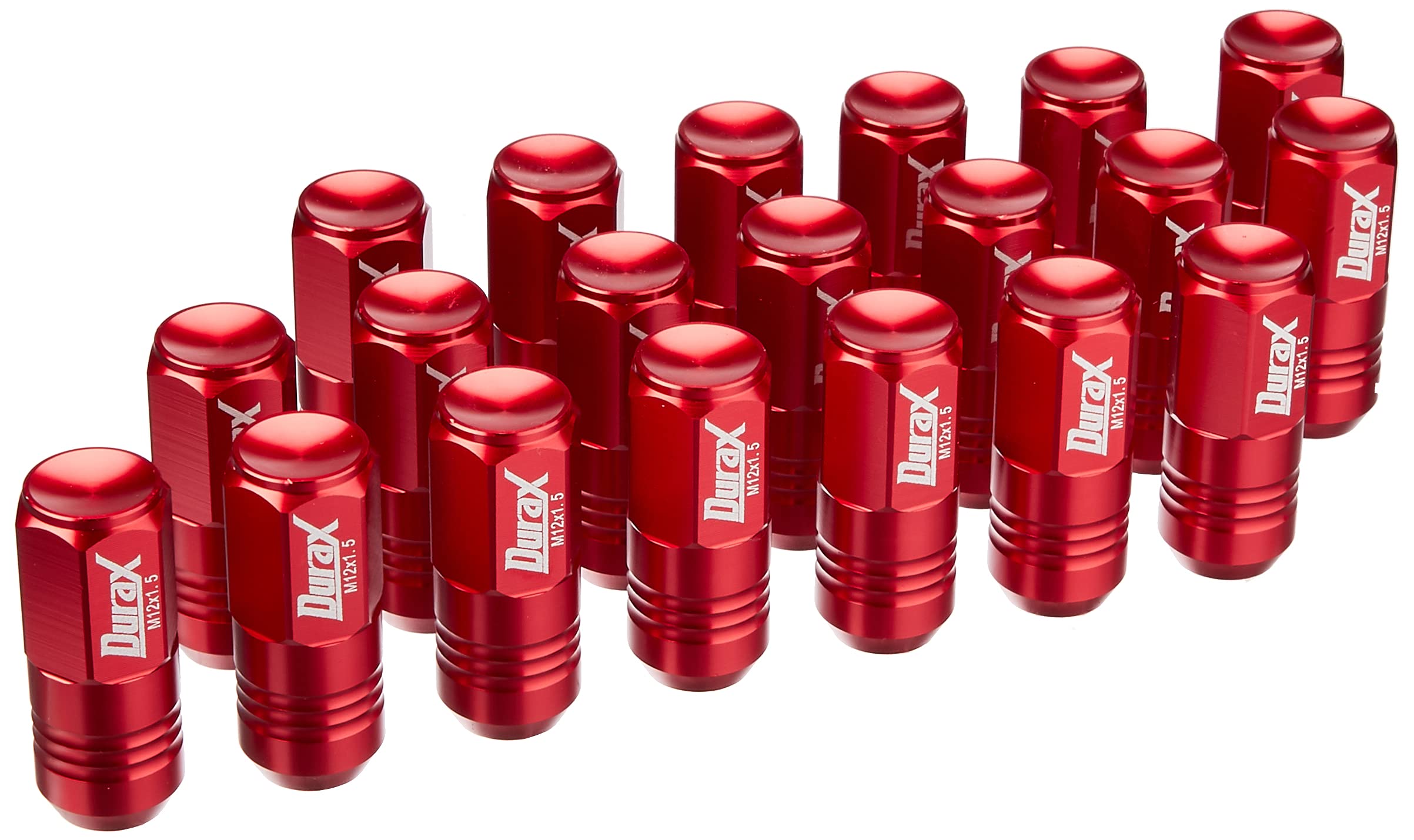 Легкие алюминиевые колесные гайки Durax, Выберите цвет, Гоночные гайки, M12 x P1.5, Куполообразные M12 21mm красный
Легкие алюминиевые колесные гайки Durax, Выберите цвет, Гоночные гайки, M12 x P1.5, Куполообразные M12 21mm красный