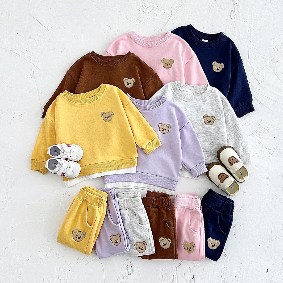 2Pcs/Set Baby Boys Clothes Set Casual Embroidered Bear Toddler Girls Pants Set Spring Autumn 9-12M розовый
2Pcs/Set Baby Boys Clothes Set Casual Embroidered Bear Toddler Girls Pants Set Spring Autumn 9-12M розовый