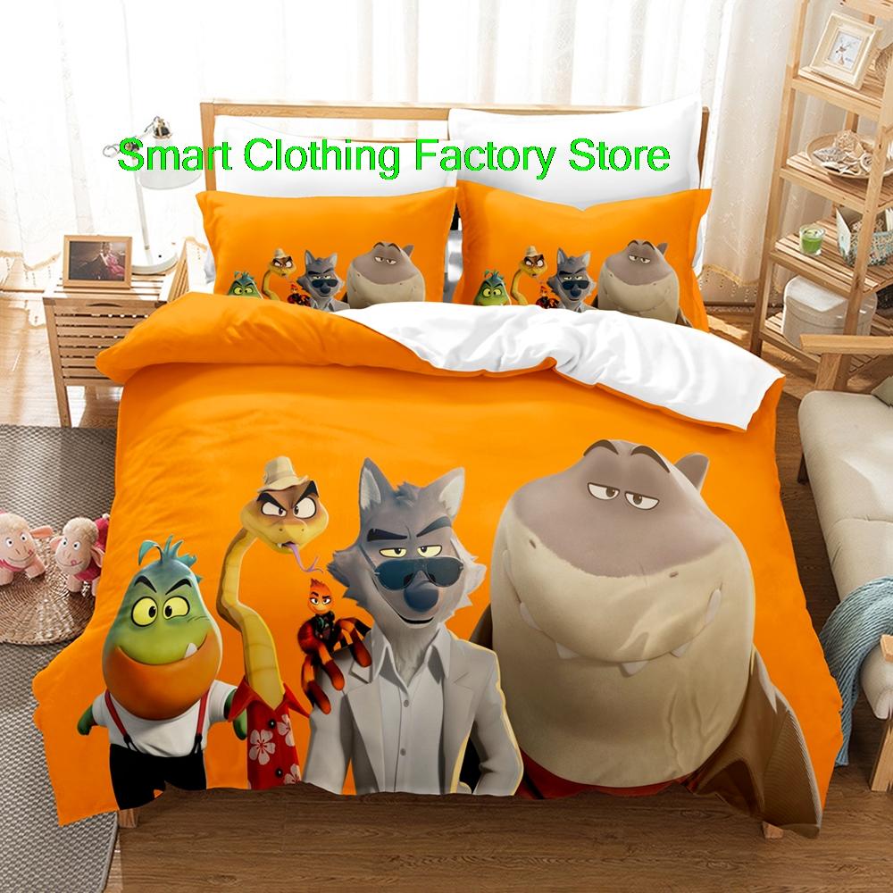 The Bad Guys Bedding Set Single Twin Full Queen King Size Bed Set Teenagers Bedroom Duvetcover Sets Fashion Bed Sheet Set EU Single(135x200cm)
The Bad Guys Bedding Set Single Twin Full Queen King Size Bed Set Teenagers Bedroom Duvetcover Sets Fashion Bed Sheet Set EU Single(135x200cm)