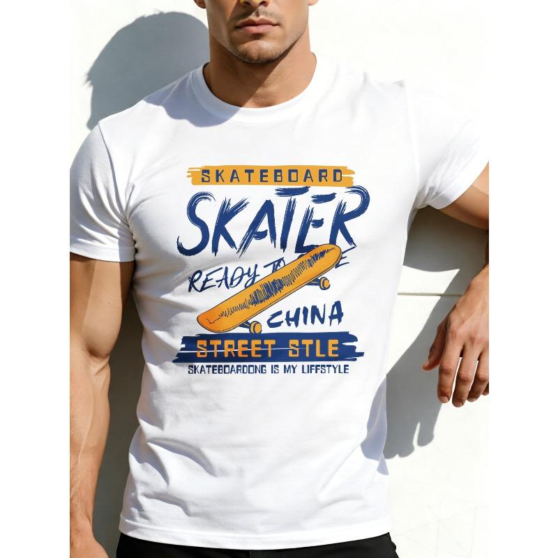 European sizes Casual Streetwear Men s T-Shirt Skateboard Skater Street Style Skateboarding Is My Lifestyle Summer Outdoor Wear 4XL білий
European sizes Casual Streetwear Men s T-Shirt Skateboard Skater Street Style Skateboarding Is My Lifestyle Summer Outdoor Wear 4XL білий
