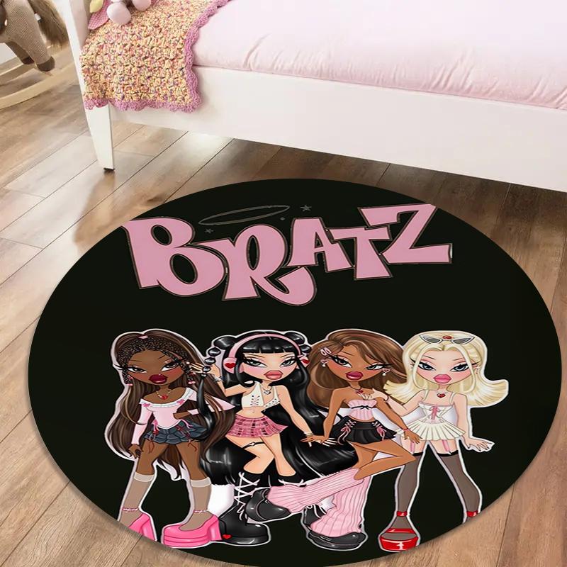 Bratz Round Area Rug,Carpet Rug for Living Room Bedroom Sofa Playroom Decor,Non-slip Floor Mat39 120cmx120cm
Bratz Round Area Rug,Carpet Rug for Living Room Bedroom Sofa Playroom Decor,Non-slip Floor Mat39 120cmx120cm