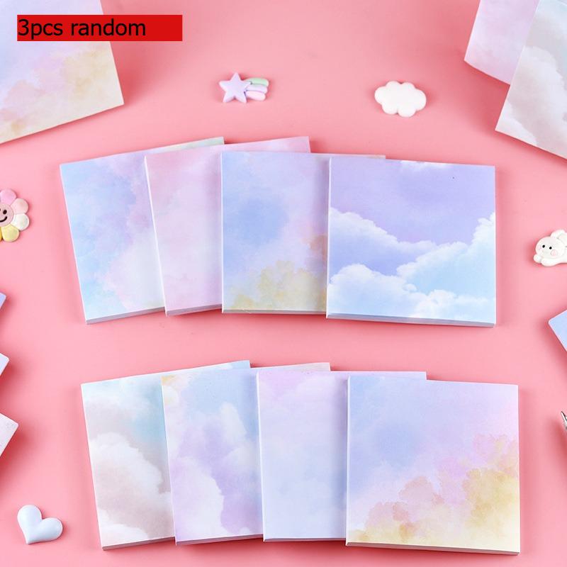 Gift Colorful Starry Sky Sticky Memo Pad Notes Good Quality and Low Price Simple Office School Supplies Kawai Stationery Lovely
Gift Colorful Starry Sky Sticky Memo Pad Notes Good Quality and Low Price Simple Office School Supplies Kawai Stationery Lovely