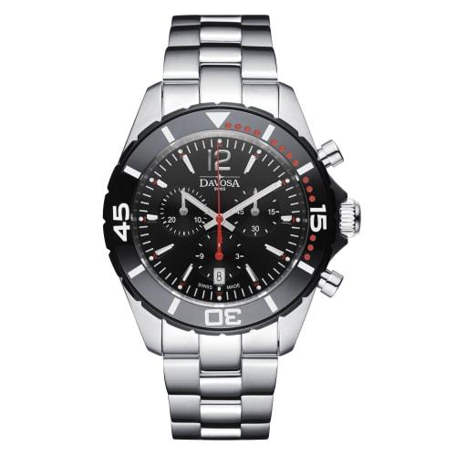 Davosa Nautic Star Chrono Swiss-Made Watch, 10 ATM Water Resistant, Silver, 163.473.65, Men s
Davosa Nautic Star Chrono Swiss-Made Watch, 10 ATM Water Resistant, Silver, 163.473.65, Men s