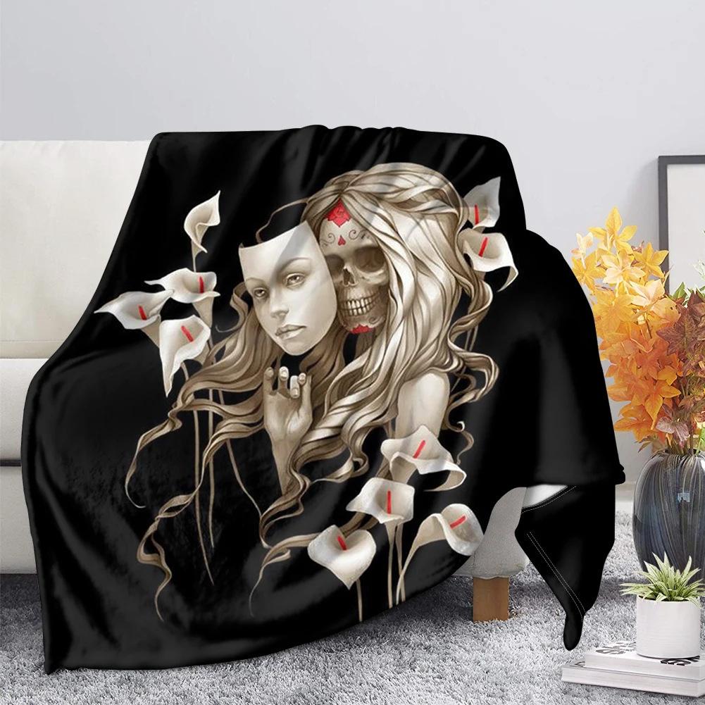 Готическое одеяло с изображением скелета, офисное одеяло, фланелевое одеяло, мужской подарок, декоративное одеяло 70x100cm
Готическое одеяло с изображением скелета, офисное одеяло, фланелевое одеяло, мужской подарок, декоративное одеяло 70x100cm