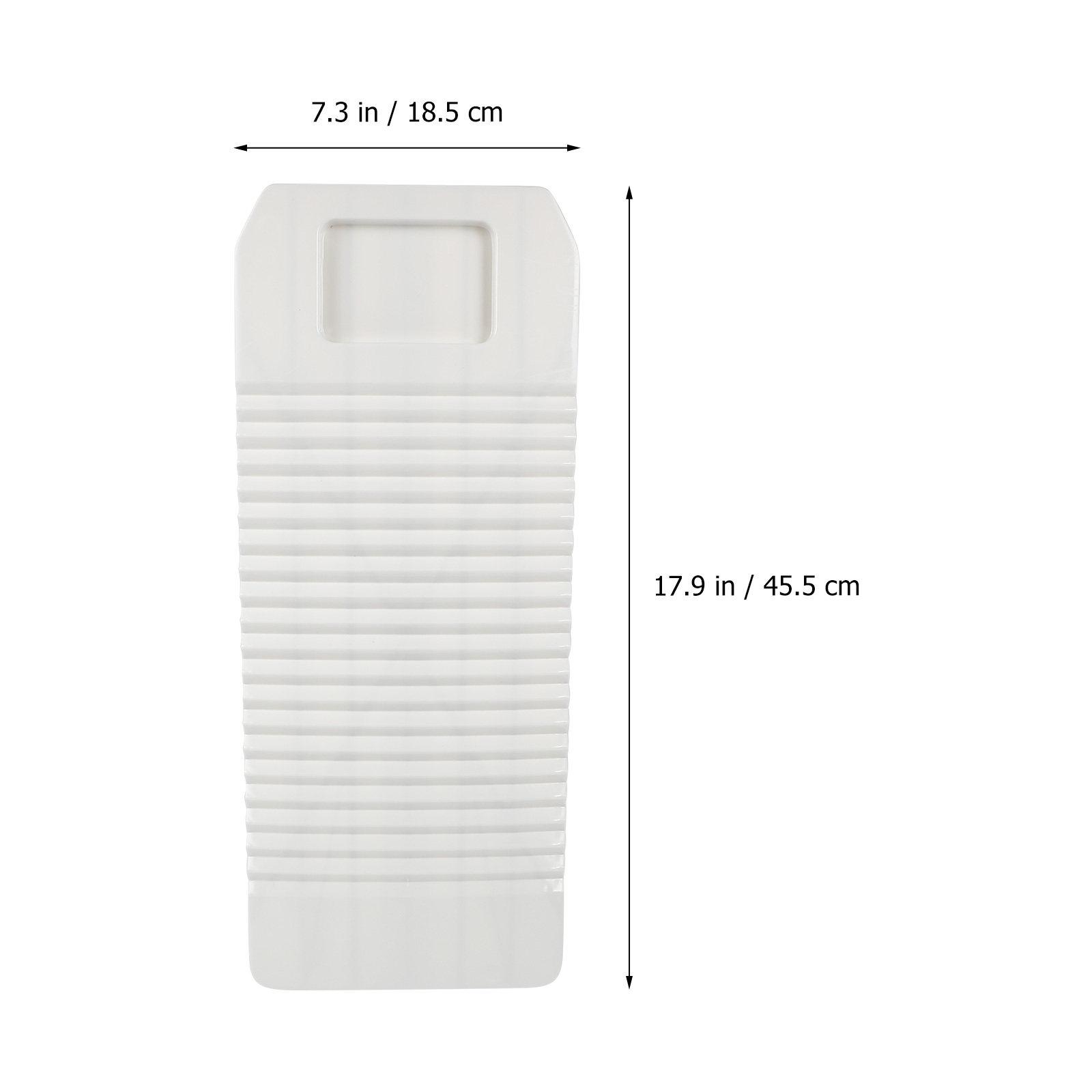 1 шт. Побутова пральна дошка Преміум-пластик Дошка для прання одягу Хвиляста поверхня Інструмент для прання Портативний Економія місця Довговічний білий
1 шт. Побутова пральна дошка Преміум-пластик Дошка для прання одягу Хвиляста поверхня Інструмент для прання Портативний Економія місця Довговічний білий