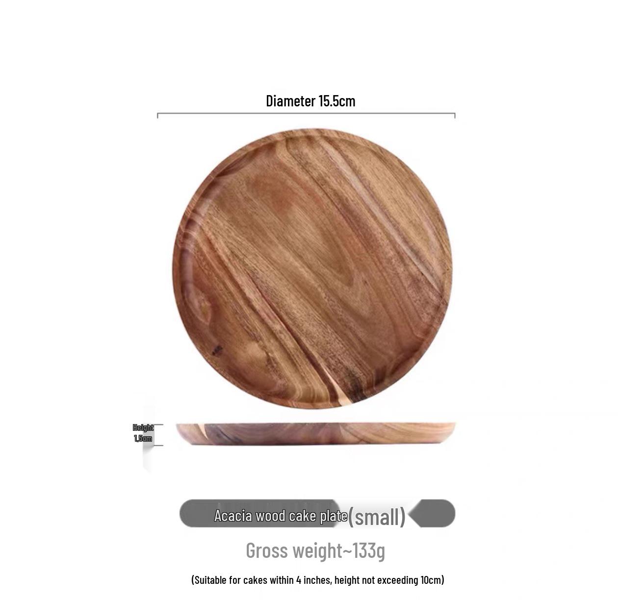 Дерев яна підставка для десертів у стилі Морі для тортів та фуршетів
Дерев яна підставка для десертів у стилі Морі для тортів та фуршетів