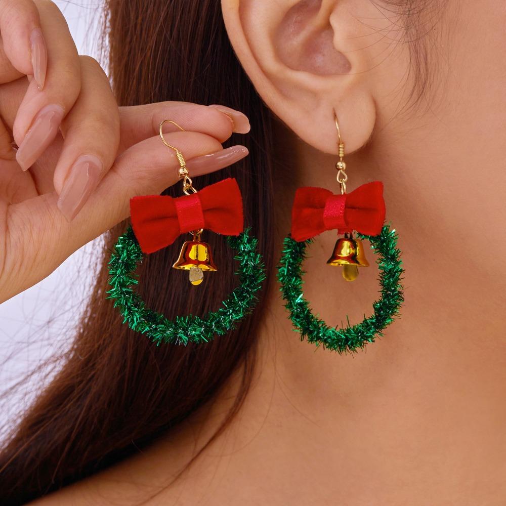 1Pair Christmas Tree Christmas Earrings Bell Xmas Dangle Earrings Fashion Wreath Earrings Women Style C
1Pair Christmas Tree Christmas Earrings Bell Xmas Dangle Earrings Fashion Wreath Earrings Women Style C