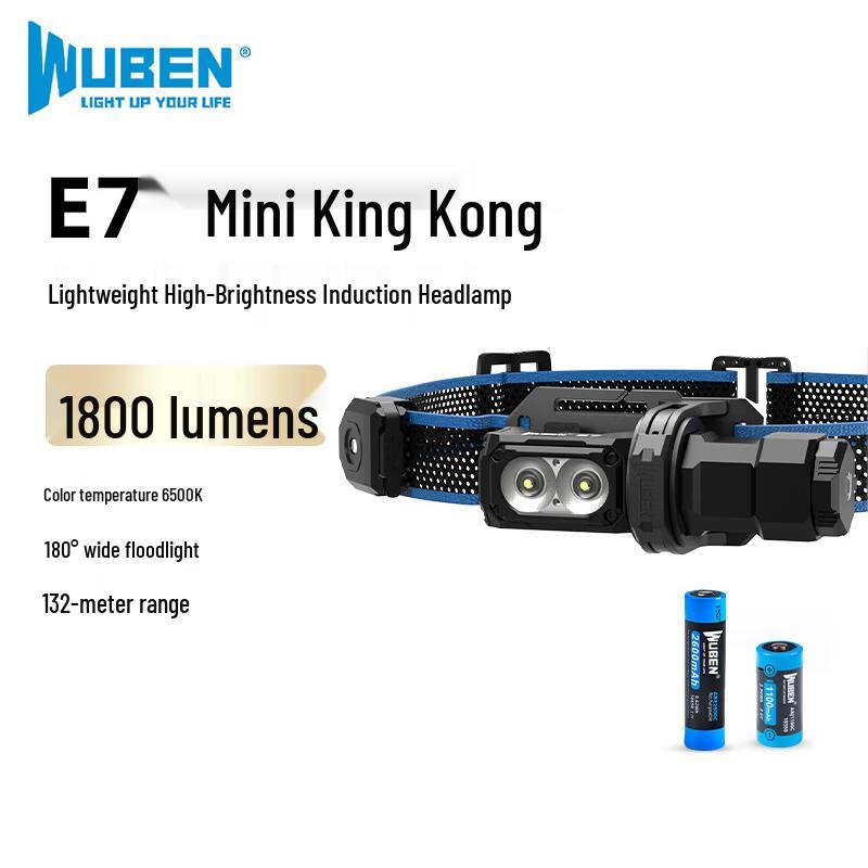 Wuben E7 Rechargeable LED Headlamp
Wuben E7 Rechargeable LED Headlamp