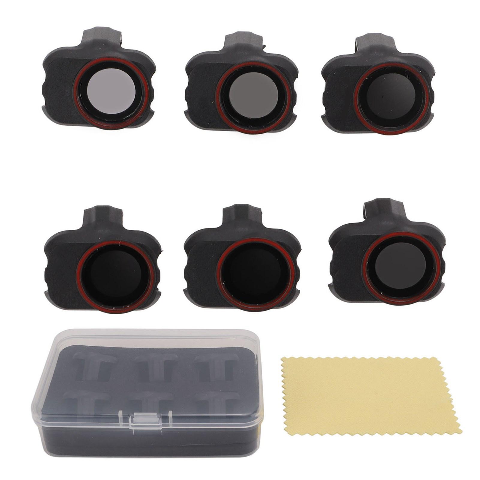 6 in 1 Drone Lens Filter Set Optical Glass UV CPL ND 4 8 16 32 PL Lens Filter for DJI Mini 2
6 in 1 Drone Lens Filter Set Optical Glass UV CPL ND 4 8 16 32 PL Lens Filter for DJI Mini 2