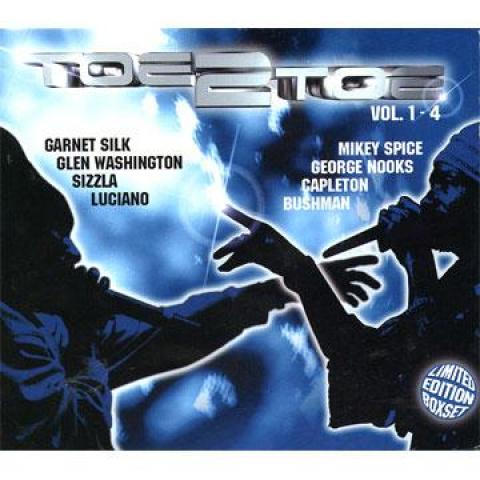 CD VARIOUS - Toe To Toe Box Set Volume 1-4 (4CD) CRCD0755 Jet Star 2001 UK Reggae, Ska & Dub
CD VARIOUS - Toe To Toe Box Set Volume 1-4 (4CD) CRCD0755 Jet Star 2001 UK Reggae, Ska & Dub
