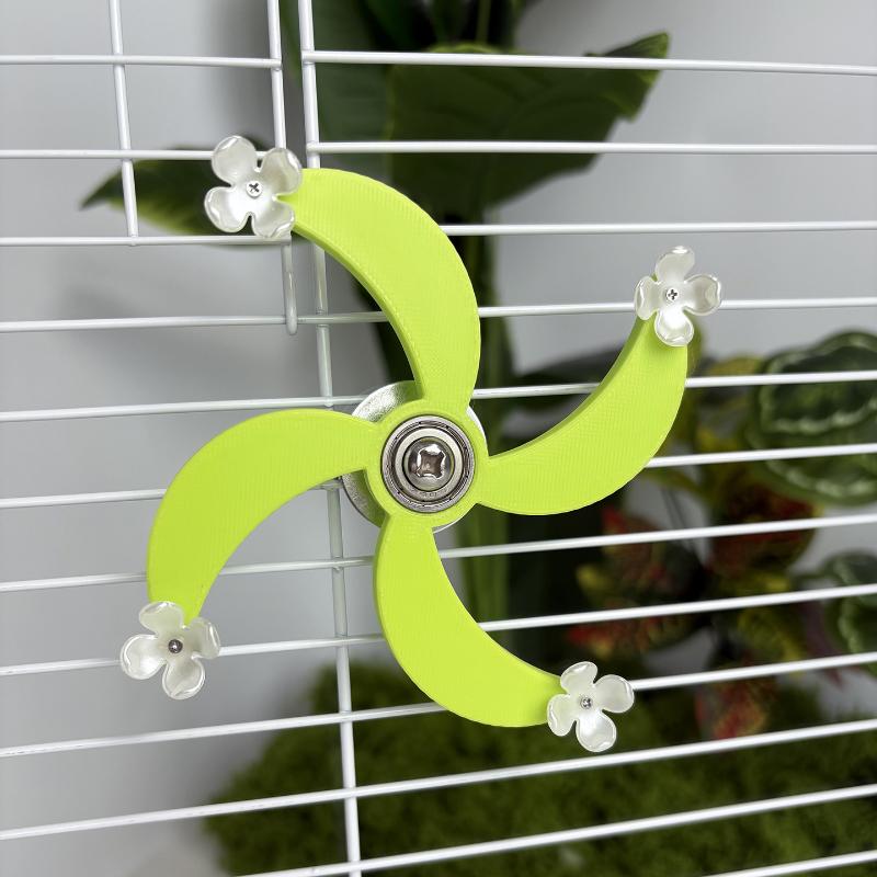 1pc Interactive Rotating Windmill Parrot Relieve Boredom Toy Bird Mental Stimulation Entertainment Gnawing Cage Accessories Toy
1pc Interactive Rotating Windmill Parrot Relieve Boredom Toy Bird Mental Stimulation Entertainment Gnawing Cage Accessories Toy